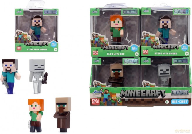 MINECRAFT - Display of 2,5" Figures - 4