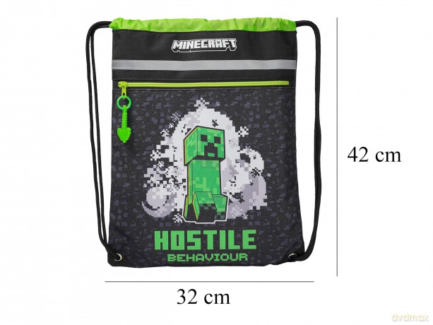 MINECRAFT - Hostil Behavior - Gym Bag
