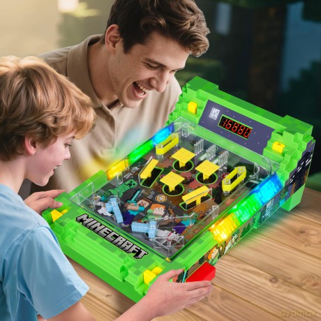 Minecraft Arcade Pinball Overworld