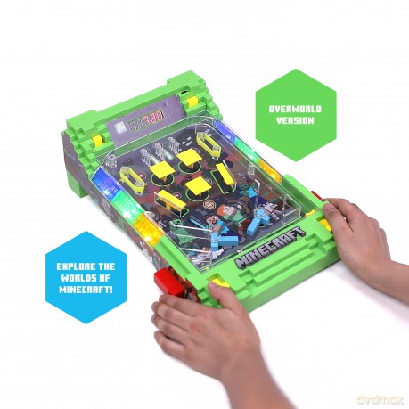 Minecraft Arcade Pinball Overworld