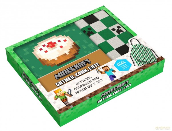 Minecraft The Official Cookbook and Apron Gift Set [KSIĄŻKA]