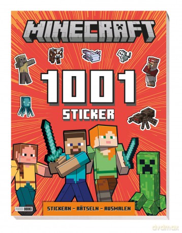 Minecraft: 1001 Sticker, Rtseln, AusmaP10SpielwarenDIVERSE530214236210.99106.12.20250571234 97838