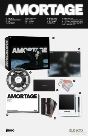 Jisoo: Mini Album (Amortage) Exclusive Edition (Purple, Black Ver) [CD]