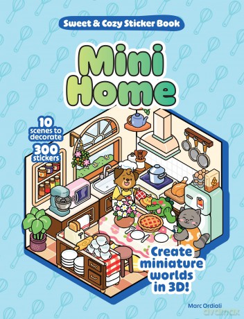 Mini Home Sweet Cozy Sticker Book [KSIĄŻKA]
