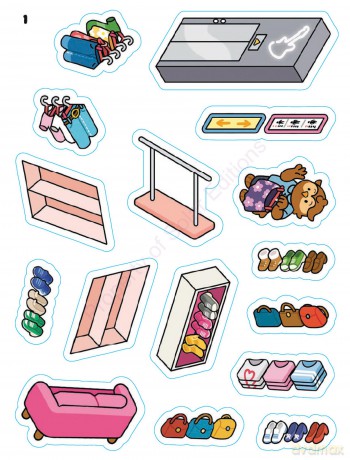 Mini Shops Sweet Cozy Sticker Book [KSIĄŻKA]