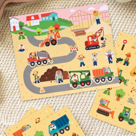 Mini Sticker Set Little Builders CDU of 20 [KSIĄŻKA]