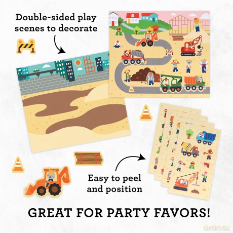 Mini Sticker Set Little Builders CDU of 20 [KSIĄŻKA]
