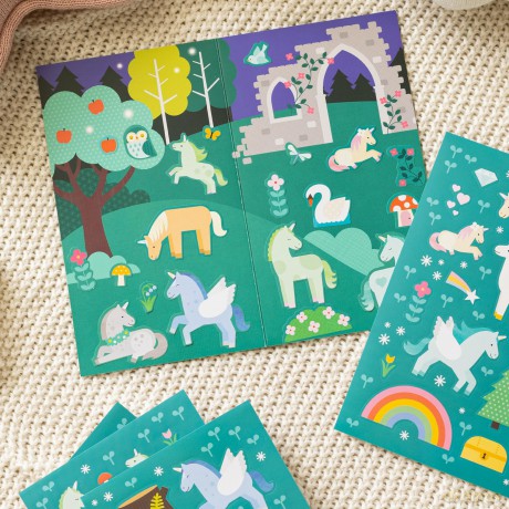 Mini Sticker Set Unicorn Forest CDU of 20 [KSIĄŻKA]