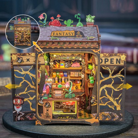 MINIATURE HOUSE - DIY - Fantacy Plant Sh
