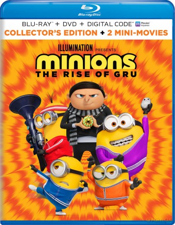 Minions: The Rise Of Gru [2xBlu-Ray]