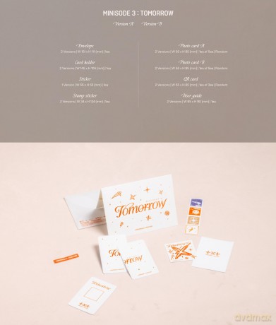 Tomorrow X Together (Txt): Minisode 3: Tomorrow - Weverse Albums Random Cover [CD]