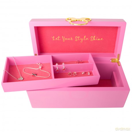 MINNIE - Jewellery Box in Wood - 24x 11,