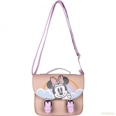 MINNIE - Mini Faux Leather Scatchel Bag