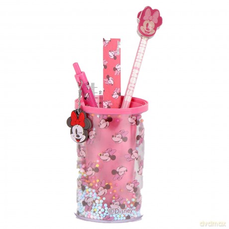 MINNIE - Stationery Set - Pencil Pot + 3