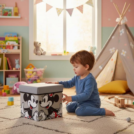 MINNIE - Storage Stool - '30x30x30cm'