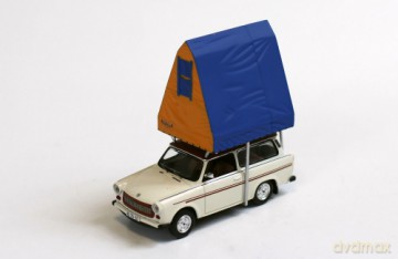 IXO Trabant 601 Kombi With Roof Tent