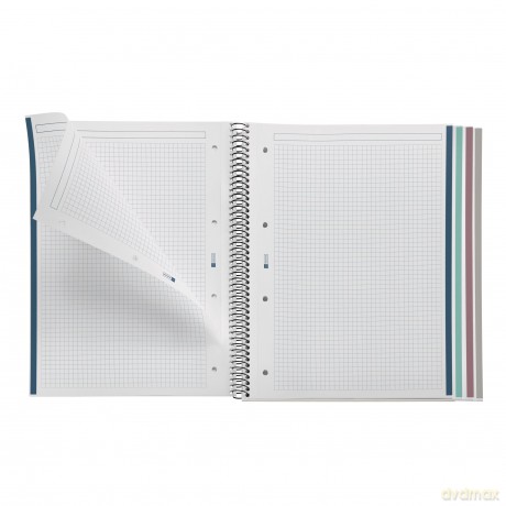 Miquelrius: MIQUELRIUS Collegeblock Eco Desgin 4 kar