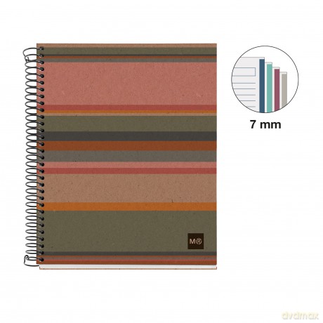Miquelrius: MIQUELRIUS Collegeblock Eco Desgin 4 lin