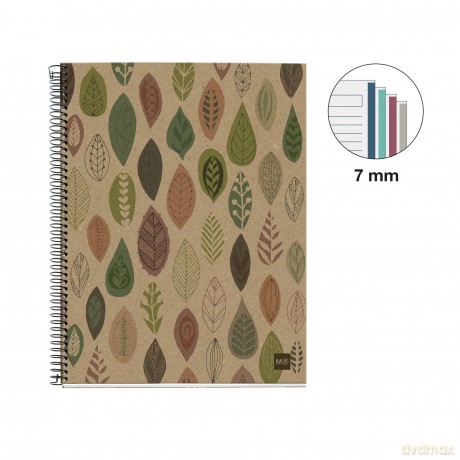 Miquelrius: MIQUELRIUS Collegeblock Eco Desgin 4 lin