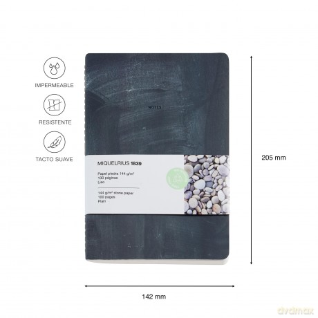 Miquelrius: MIQUELRIUS Notizbuch Stone Paper 14,2 x