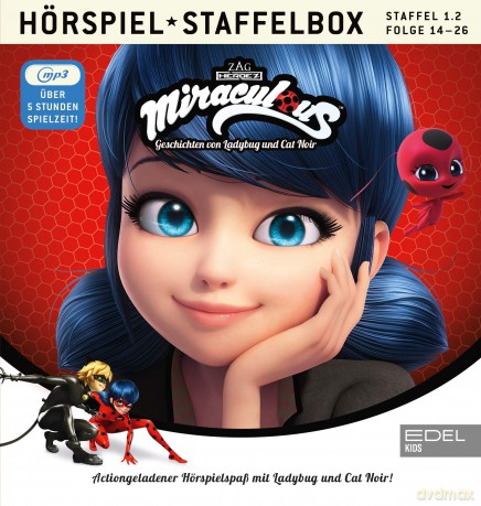 Miraculous: Miraculous-(1.2)(14-26)HSP Staffelbox [CD]