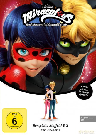 Miraculous-(1+2)Staffelbox [6DVD]