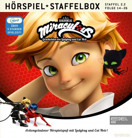 Miraculous: Miraculous-(2.2)(14-26)HSP Staffelbox [CD]