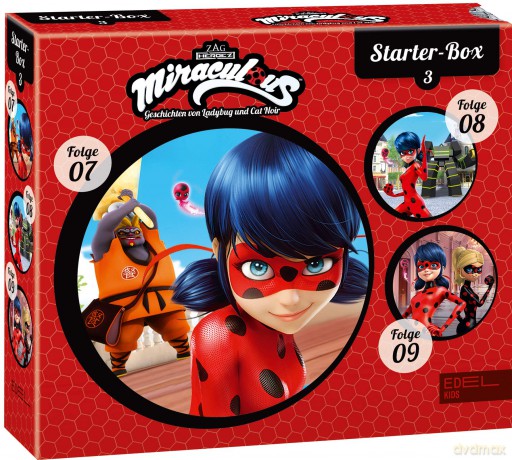 Miraculous: Miraculous-(3)Starter-Box [3CD]