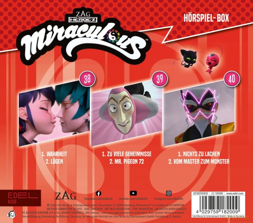 Miraculous: Miraculous-(38-40)HSP TV-Box [3CD]