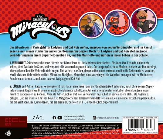 Miraculous: Miraculous-(38-40)HSP TV-Box [3CD]