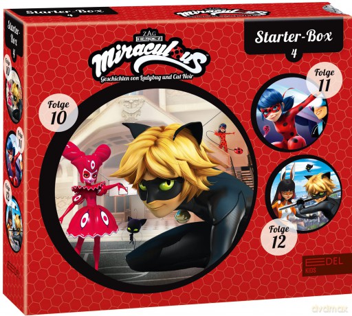 Miraculous: Miraculous-(4)Starter-Box [3CD]