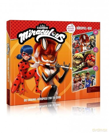 Miraculous: Miraculous-(44-46)HSP TV-Box,Blumentte [3CD]