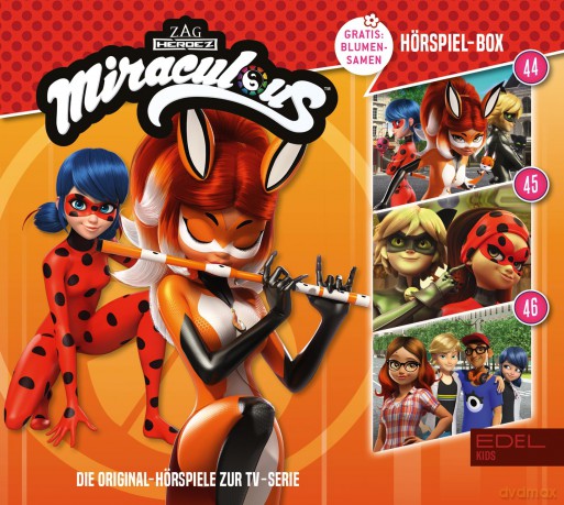 Miraculous: Miraculous-(44-46)HSP TV-Box,Blumentte [3CD]