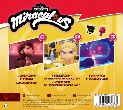 Miraculous: Miraculous-(53-55)HSP TV-Box [3CD]