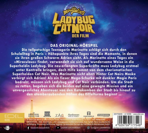 Miraculous: Miraculous-HSP Kino-Ladybug&Cat Noir [CD]