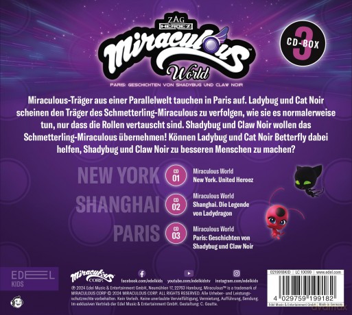 Miraculous: Miraculous-HSP-Box-TV Special [3CD]