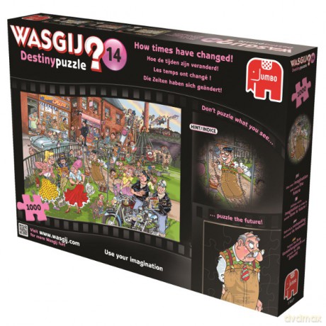 JUMBO 1000 El. Jak czasy się zmieniły [PUZZLE]
