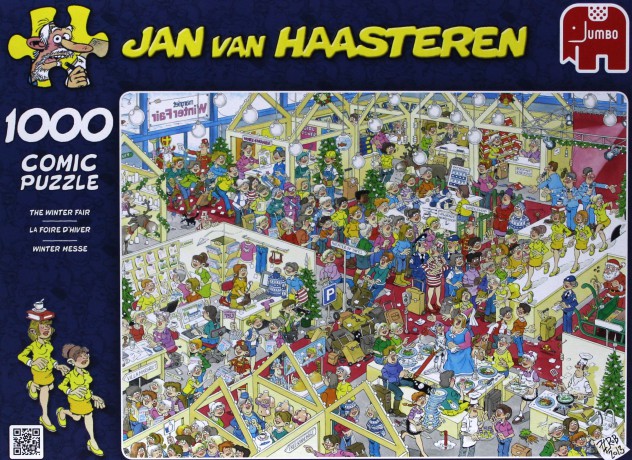 JUMBO 1000 El. Targi zimowe [PUZZLE]