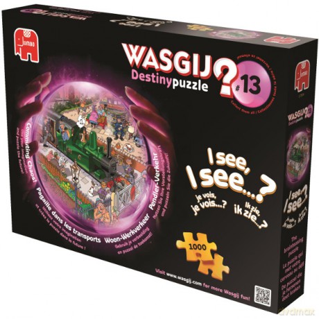 JUMBO 1000 El. Wasgij Chaos komunikacyjny [PUZZLE]