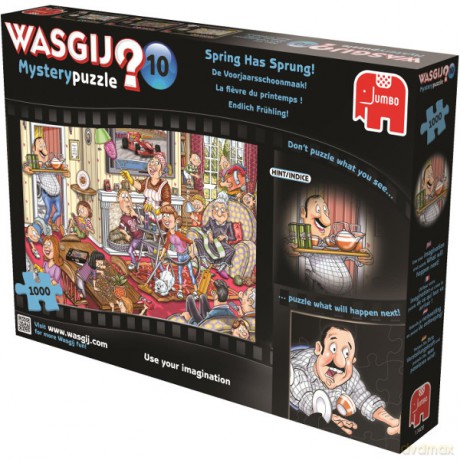 JUMBO 1000 El. Wasgij Wiosenne porządki [PUZZLE]