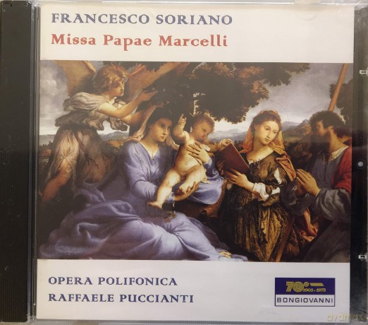 Puccianti Raffaele: Missa Papae Marcelli, Salve Regina, Ave [CD]