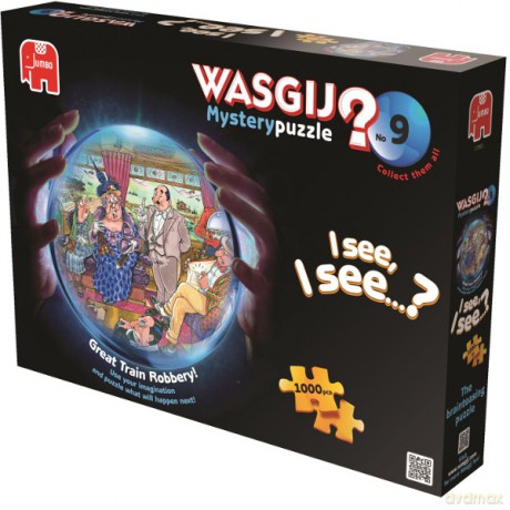 JUMBO 1000 El.Wasgij Napad Na Pociąg [PUZZLE]
