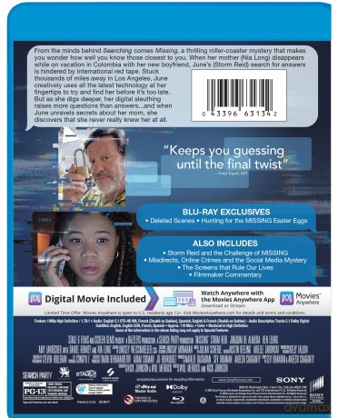 Missing [Blu-Ray]