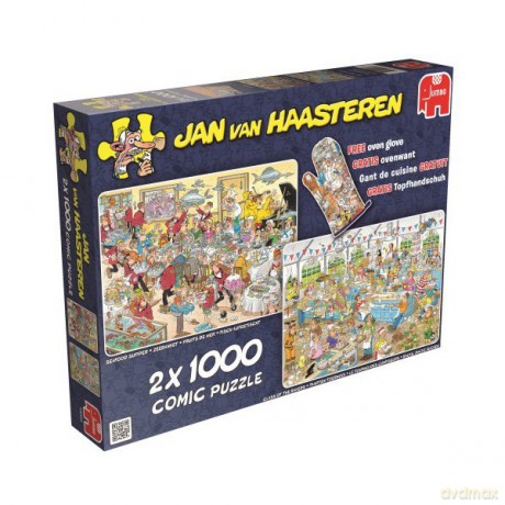 JUMBO 2x1000 El. Szał jedzenia [PUZZLE]