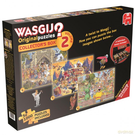 JUMBO 3x1000 El. Zestaw kolekcjonera [PUZZLE]