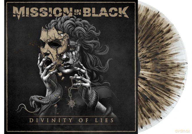 Mission In Black-Divinity Of Lies (Splatter Vinyl): Mission In Black-Divinity Of Lies (Splatter) [Winyl]