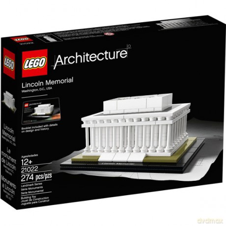 LEGO Architecture Mauzoleum Lincolna 21022 [KLOCKI]