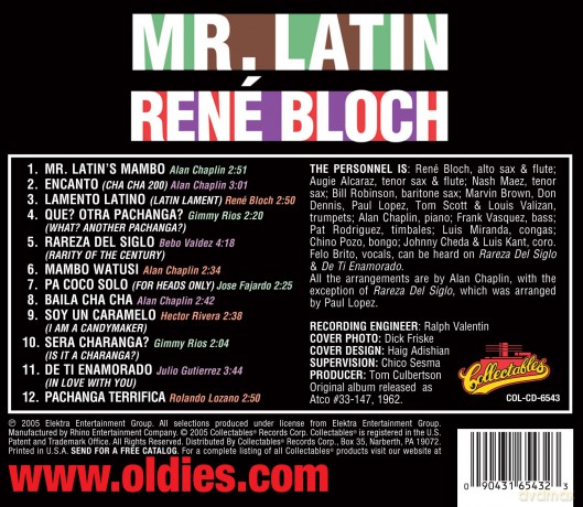 Rene Bloch: Mister Latin [CD]