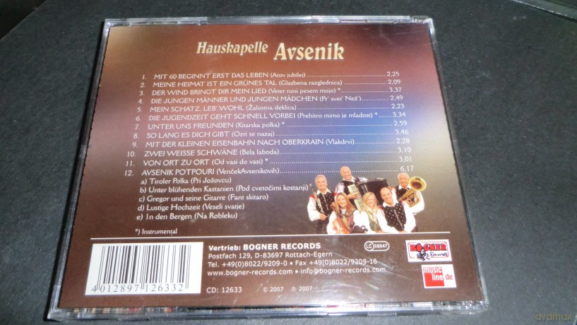 Hauskapelle Avsenik: Mit Der Kleinen Eisenbahn Nach Oberkrain [CD]