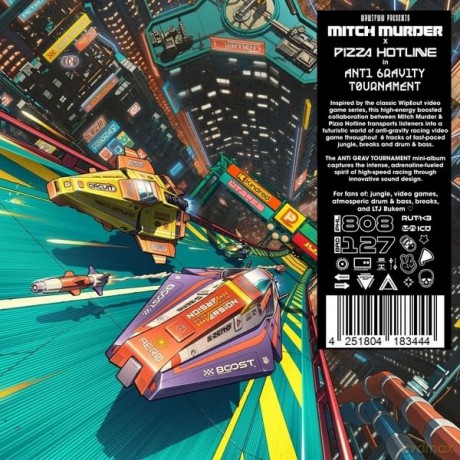 Mitch Murder X Pizza Hotline-Anti Gravity Tournament: Mitch Murder X Pizza Hotline-Anti Gravity Tournament [Winyl]